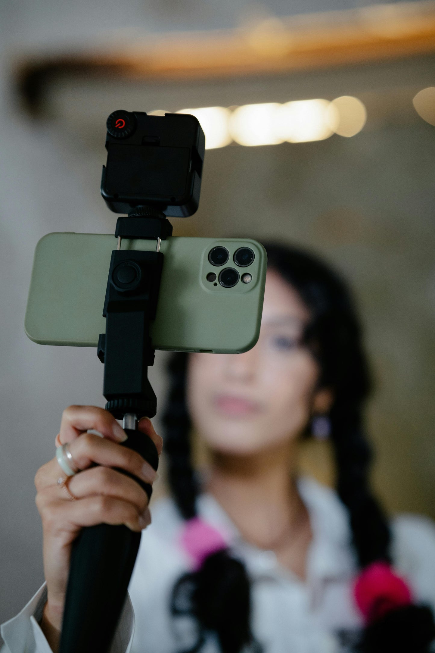 Anneau LED Magnétique pour Smartphone